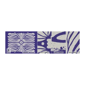 Amostra de papel de parede Premium Sand - Inspirações étnicas - Boho, Botânico, Pedaço - 100x30 cm