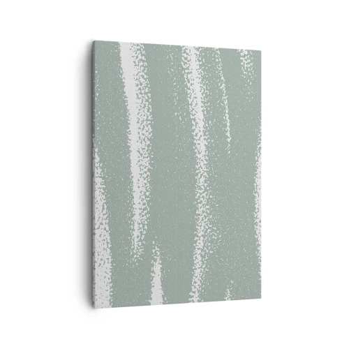 Quadro em tela - Abstração em um clima de inverno - 50x70 cm