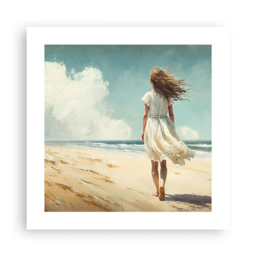 Pôster - Para encontrar o sol e o vento - 40x40 cm