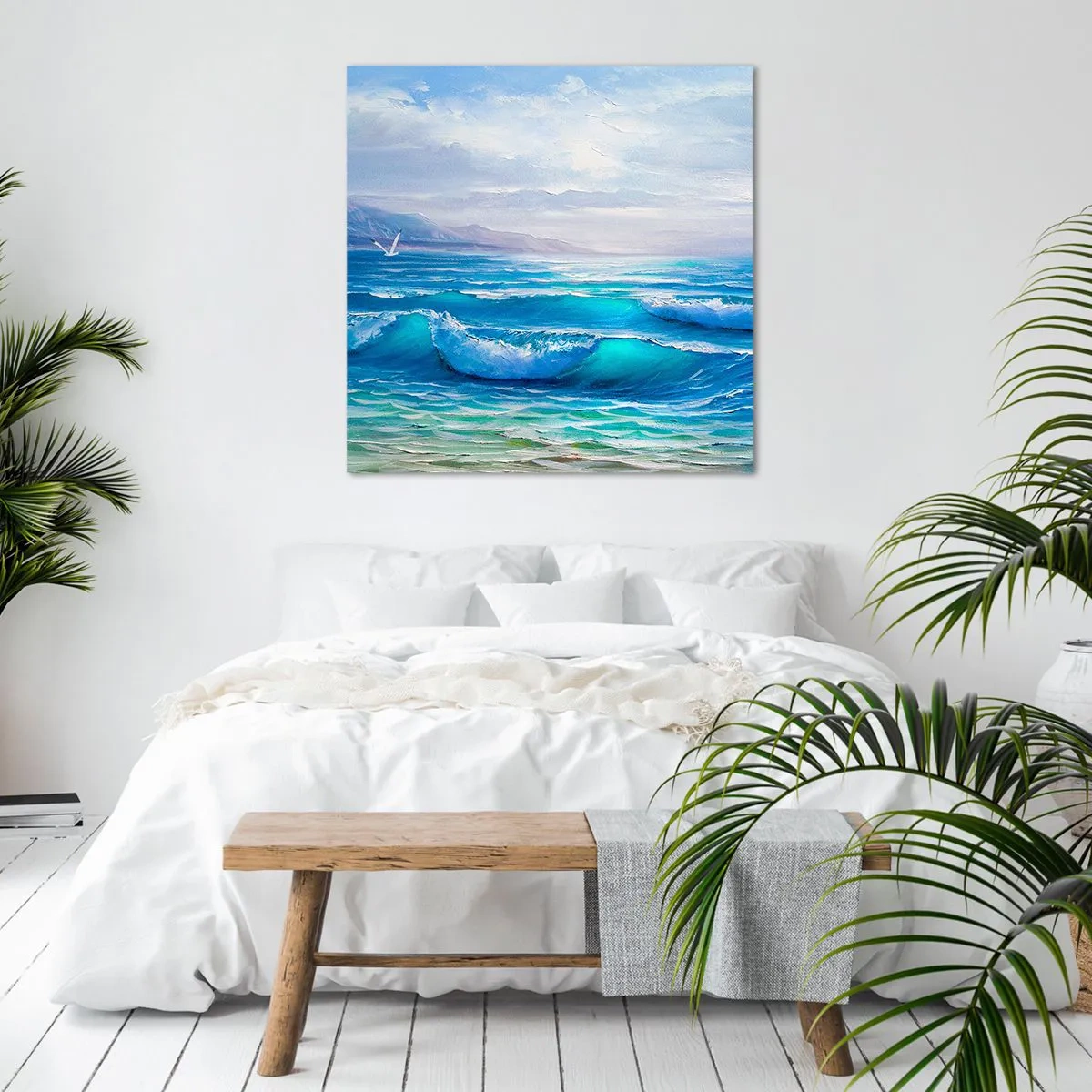 Quadro em tela - Conforta e consola - 50x50 cm