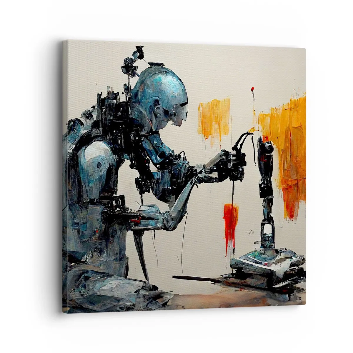 Quadro em tela - Já amanhã… - 30x30 cm