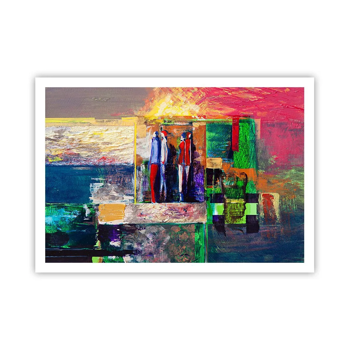 Pôster - Relacionamentos e emoções - 100x70 cm