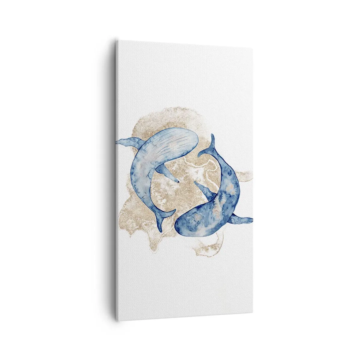 Quadro em tela - Amizade ou amor? - 55x100 cm