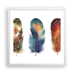 Pôster em moldura branca - Rituais, ritos, mistérios - 50x50 cm