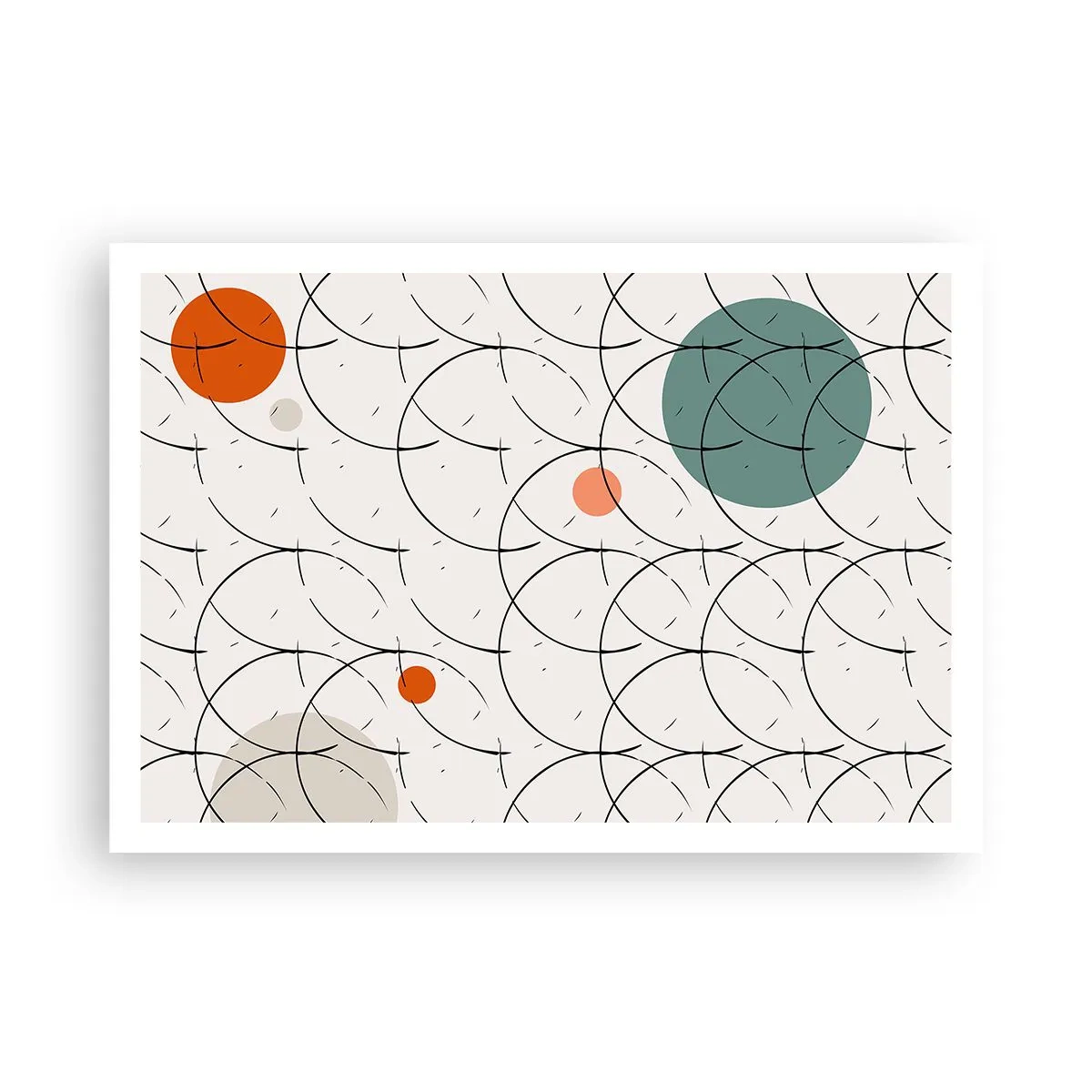 Pôster - No espírito da pop art - 100x70 cm