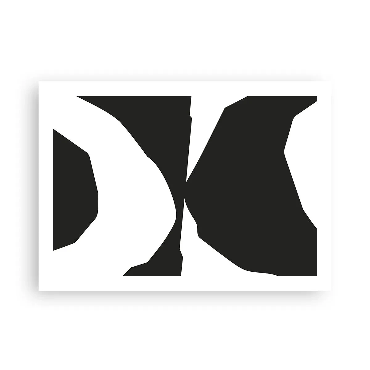 Pôster - Positivo negativo - 70x50 cm