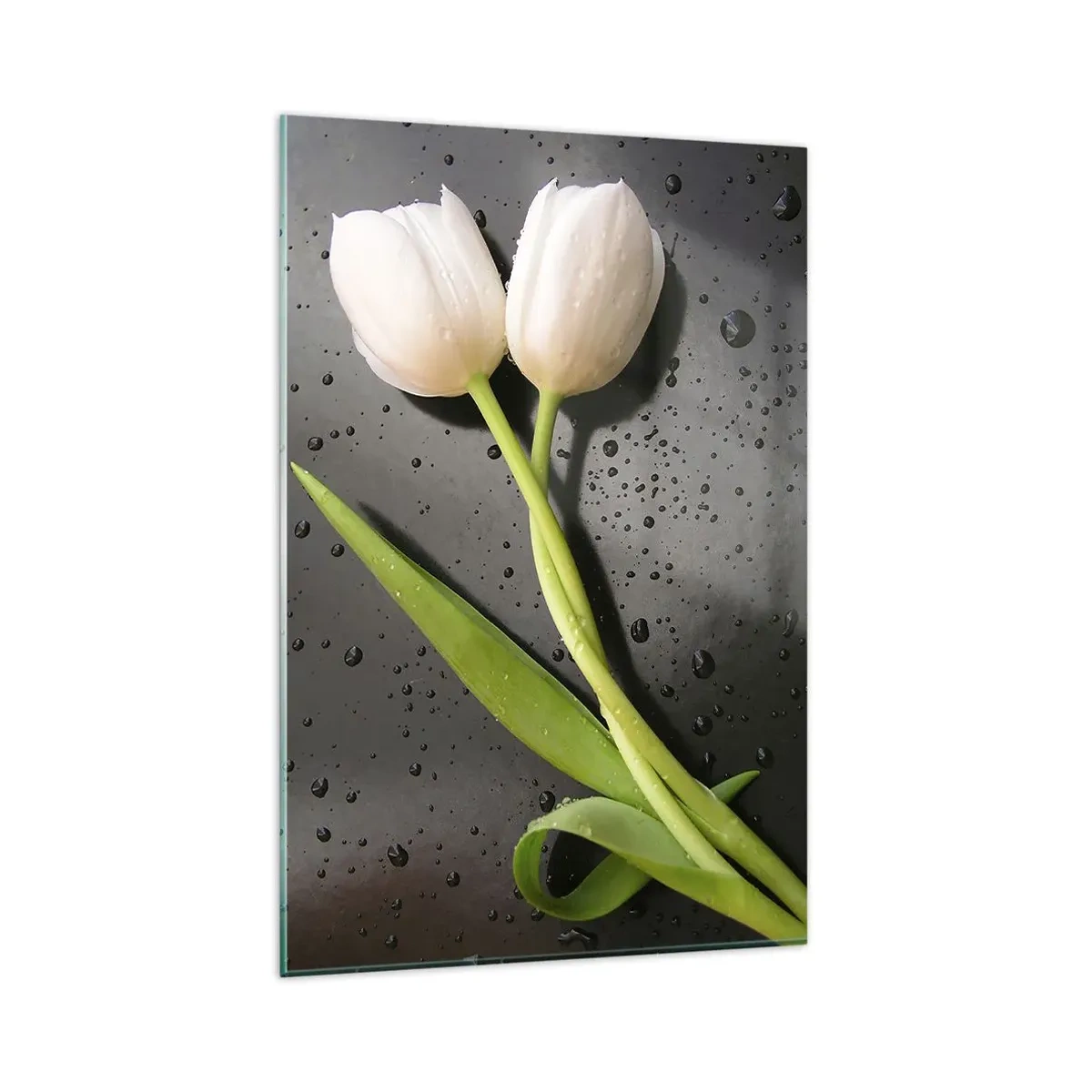 Quadro em vidro - Trançado  de primavera - 80x120 cm