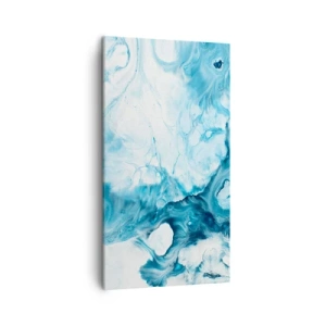 Quadro em tela - Concerto Azul - 45x80 cm