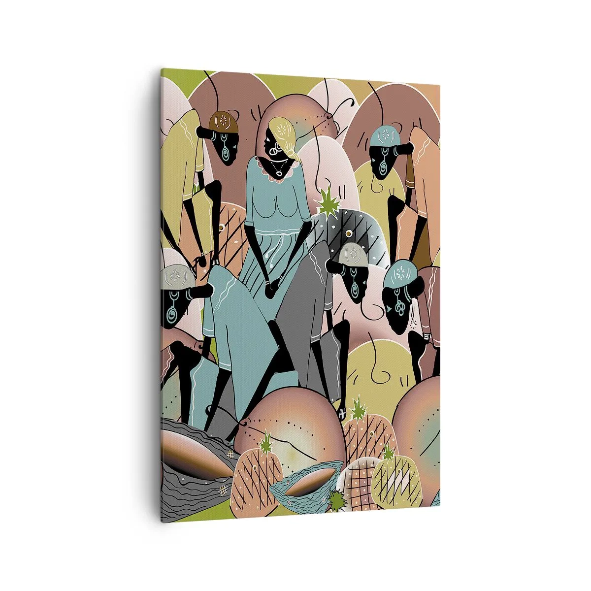 Quadro em tela - Uma grande festa se aproxima - 70x100 cm