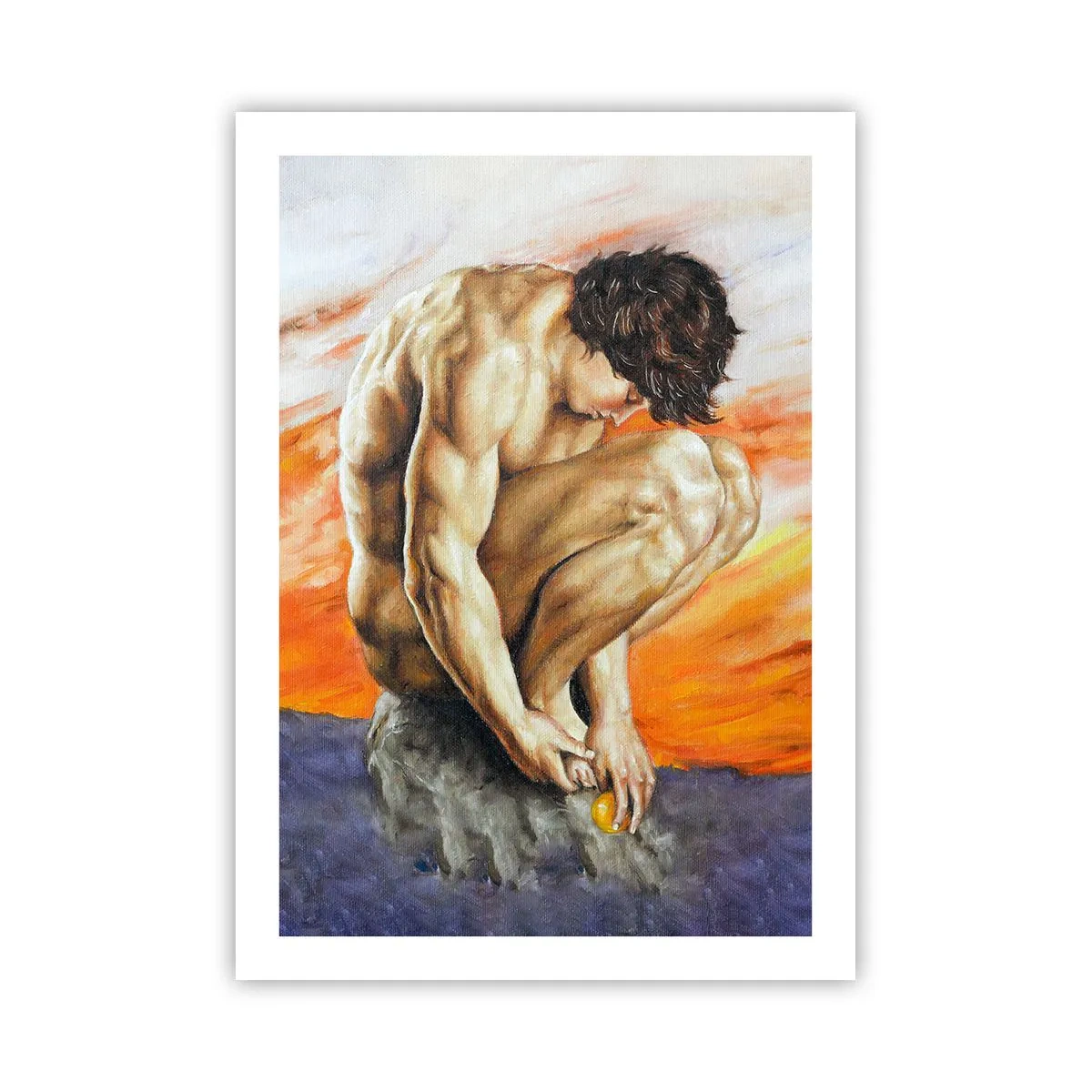 Pôster - Imerso em si mesmo - 50x70 cm