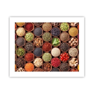 Pôster - Todos os sabores do mundo - 50x40 cm