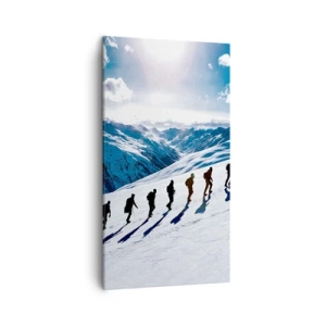 Quadro em tela - A equipa vencedora - 45x80 cm