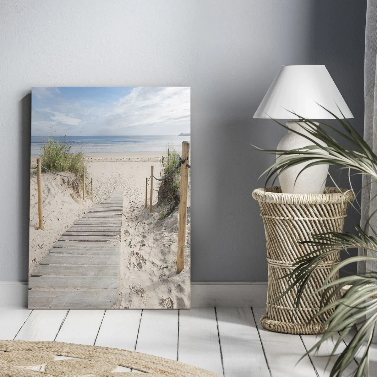 Quadro em tela - Pelo horizonte - 65x120 cm