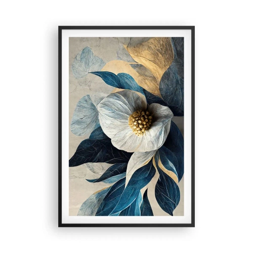 Pôster com moldura preta - Tem um coração de ouro - 61x91 cm