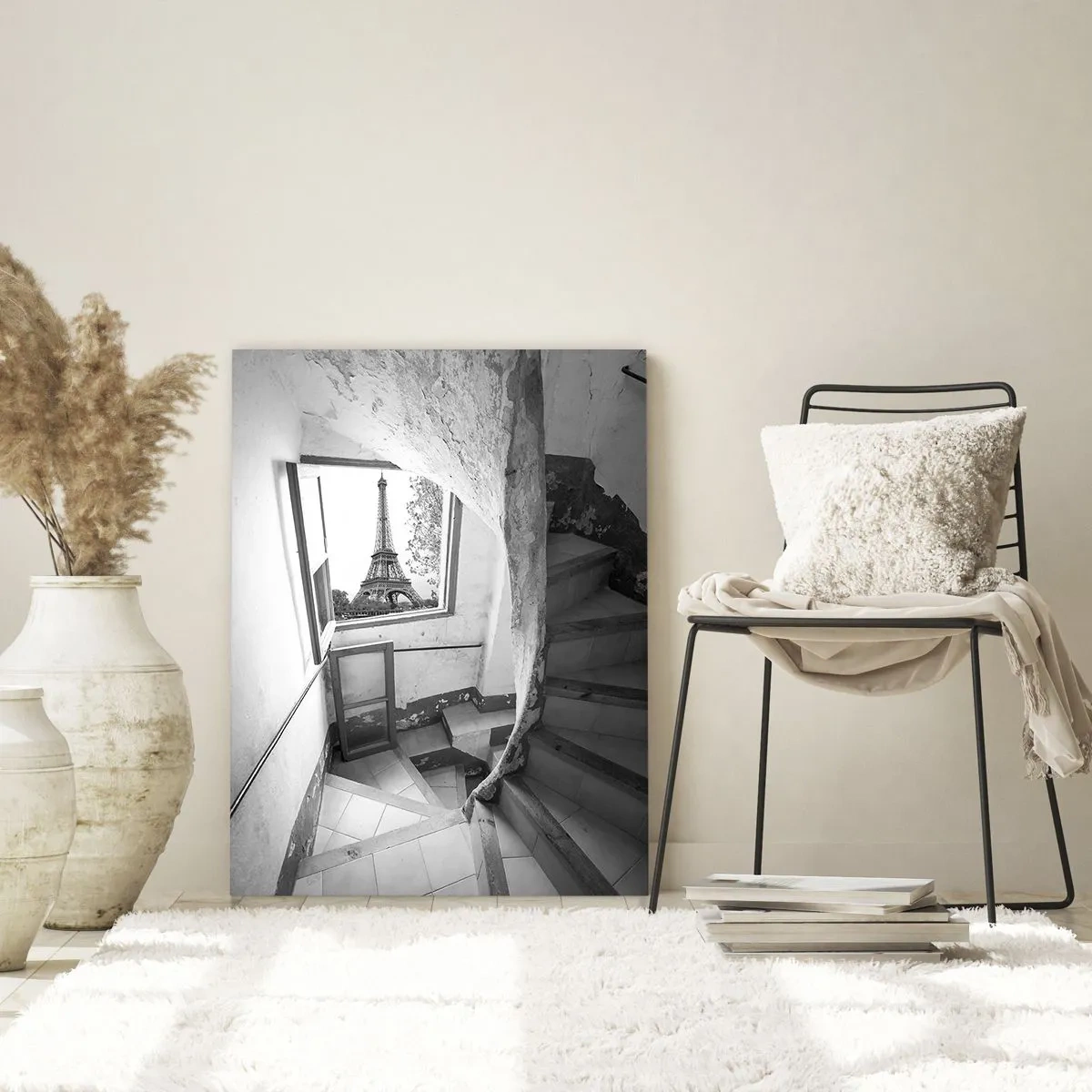 Quadro em vidro - Que vista! - 50x70 cm