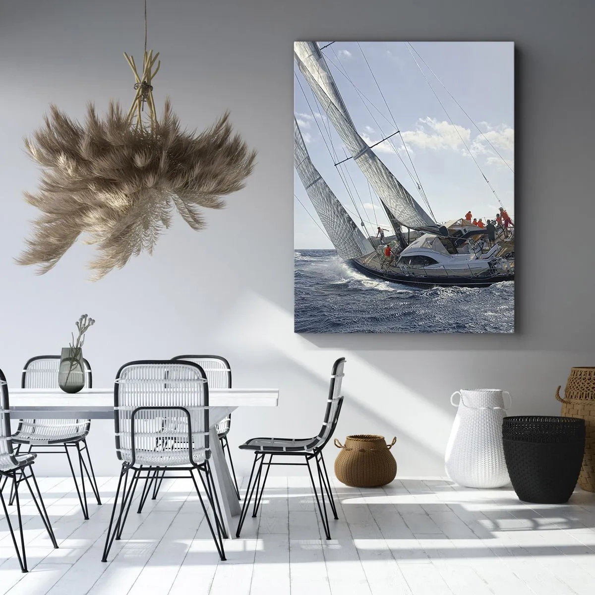 Quadro em tela - Que vença o melhor - 50x70 cm