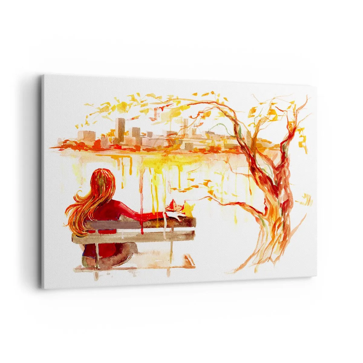 Quadro em tela - Um momento de reflexão - 100x70 cm