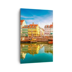 Quadro em tela - Sobre a água tão lisa como um espelho - 80x120 cm