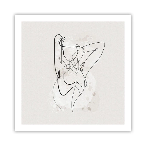 Pôster - A arte da sedução - 60x60 cm