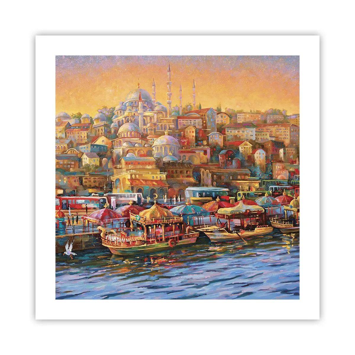 Pôster - Conto de Istambul - 50x50 cm