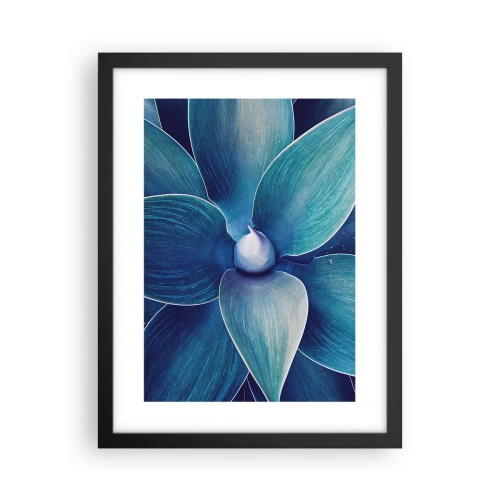 Pôster com moldura preta - O azul do céu - 30x40 cm
