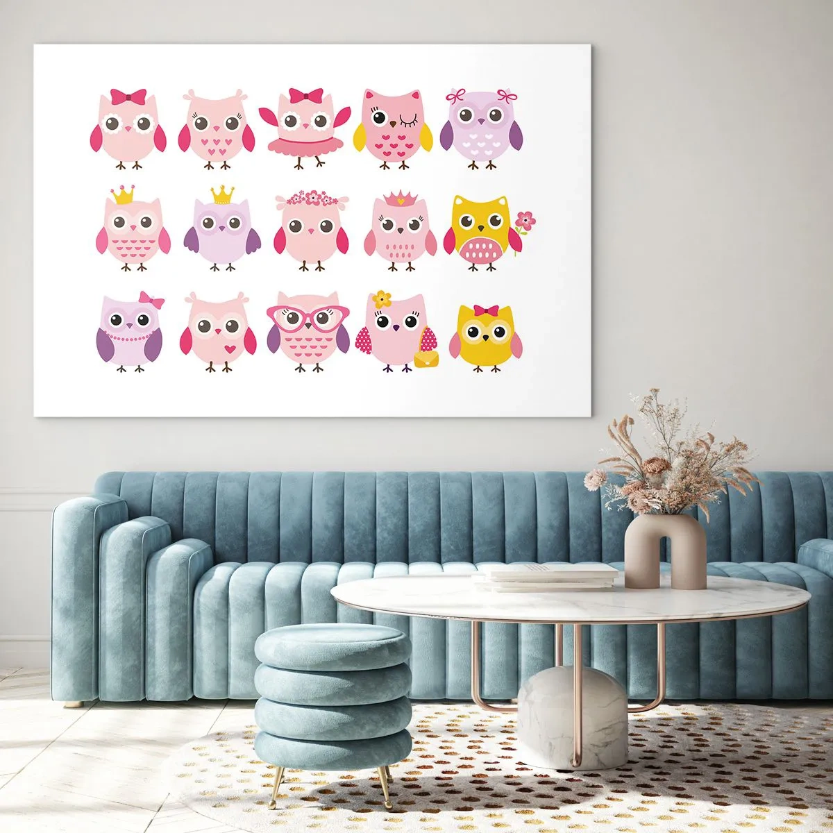 Quadro em vidro - Um mais doce que o outro - 120x80 cm