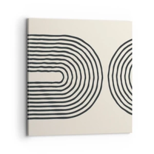 Quadro em tela - Em um momento... - 70x70 cm