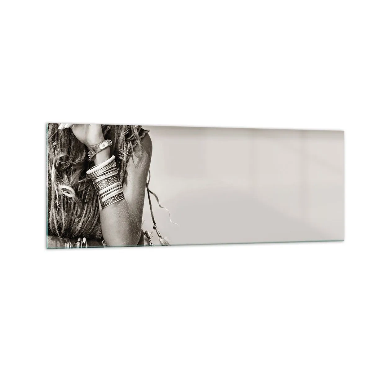 Quadro em vidro - Como uma menina - 140x50 cm