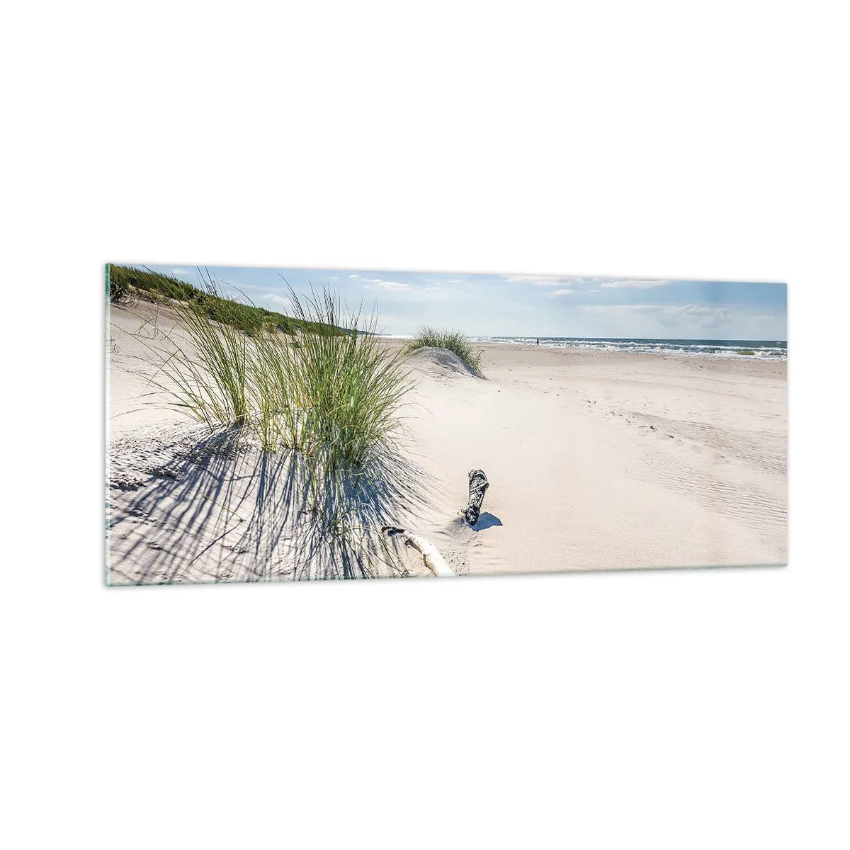 Quadro em vidro - A mais bonita? do Báltico - 100x40 cm