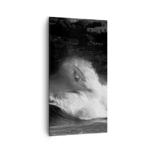 Quadro em tela - Desafio aceito! - 55x100 cm