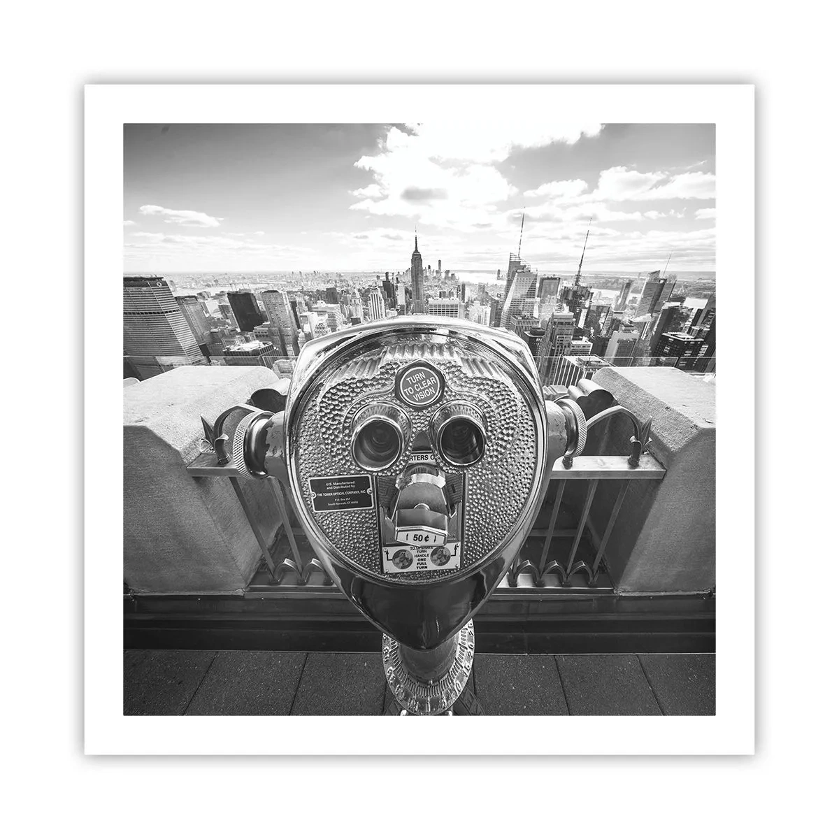 Pôster - A cidade das cidades - 60x60 cm