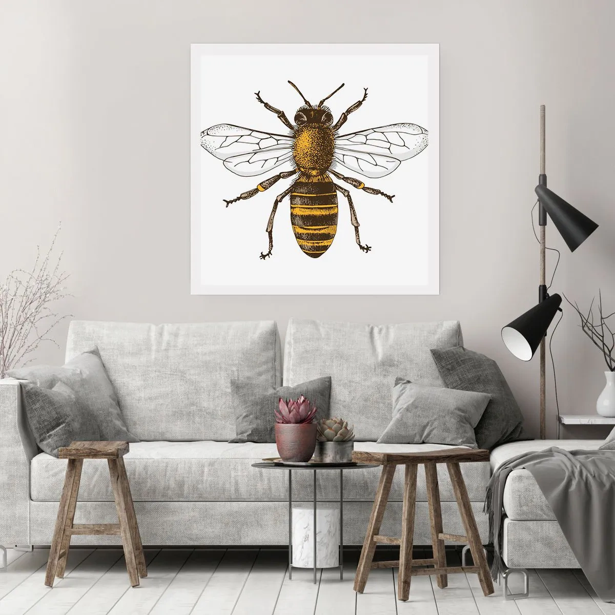 Pôster - Linda e boa - 30x30 cm