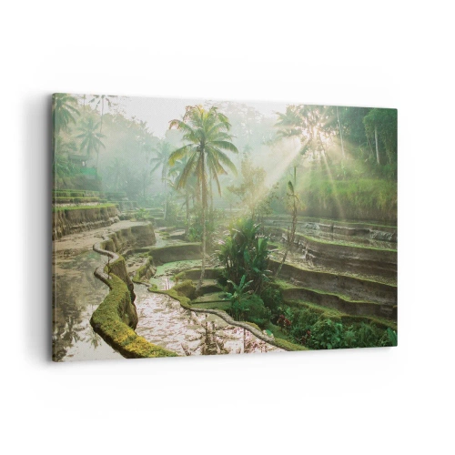 Quadro em tela - Crescer ao sol - 120x80 cm