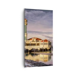 Quadro em tela - Templo da natureza - 65x120 cm