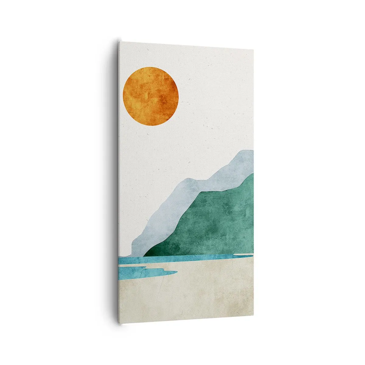 Quadro em tela - Paisagem como deveria ser - 65x120 cm