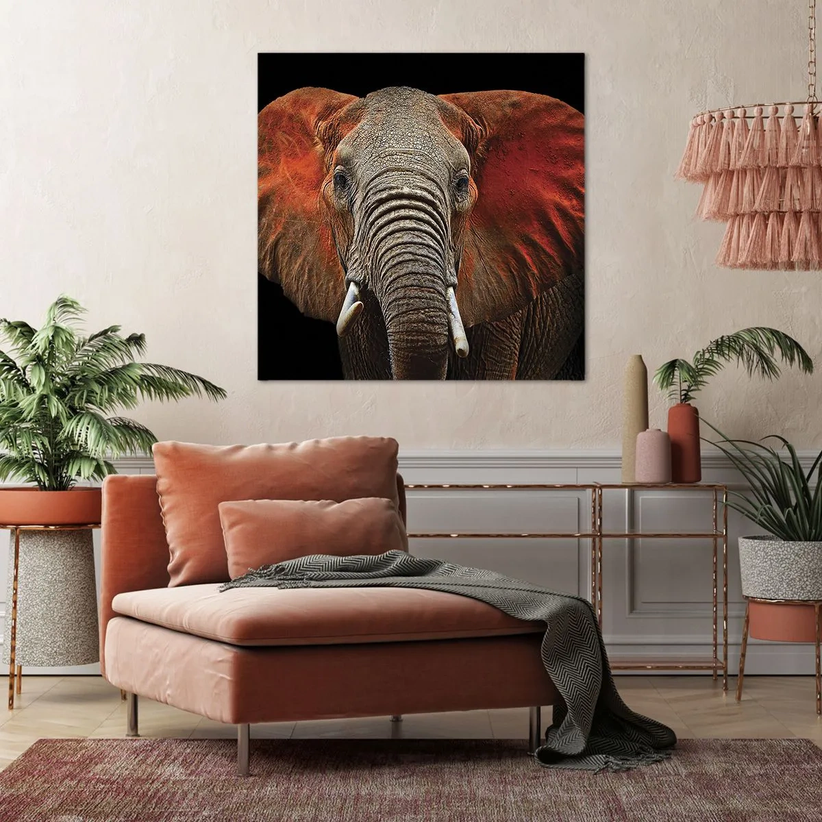 Quadro em tela - Eu sou selvagem, e você? - 70x70 cm