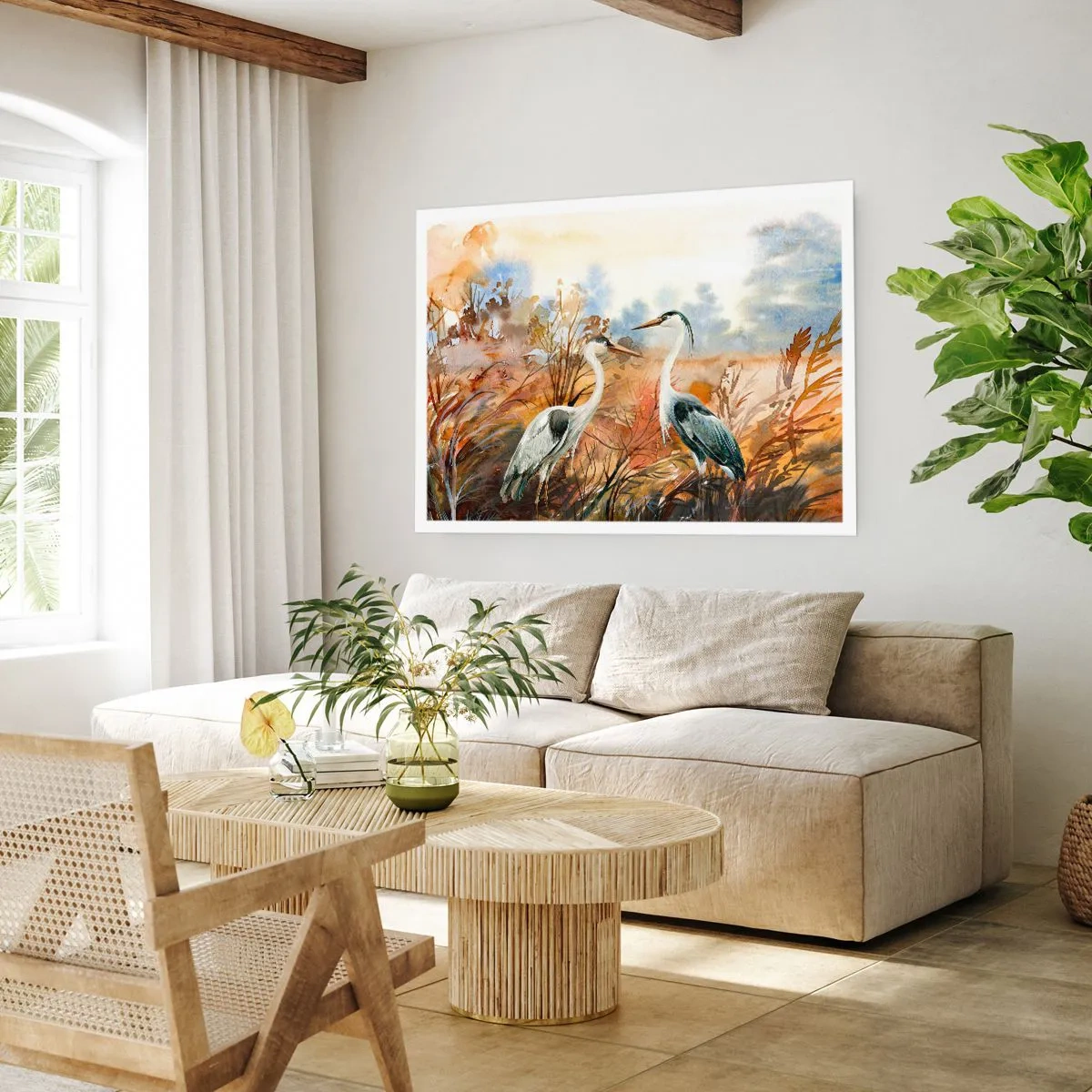 Pôster - Para onde ir no outono? - 100x70 cm