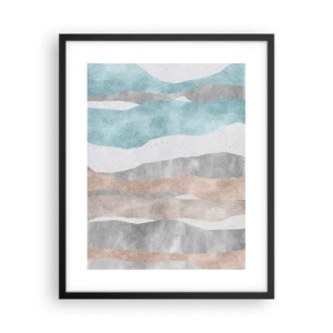 Pôster com moldura preta - Um estudo de proximidade - 40x50 cm