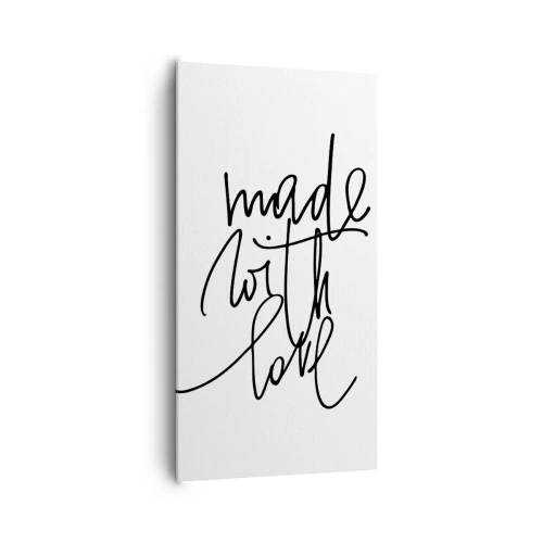 Quadro em tela - A melhor marca - 65x120 cm