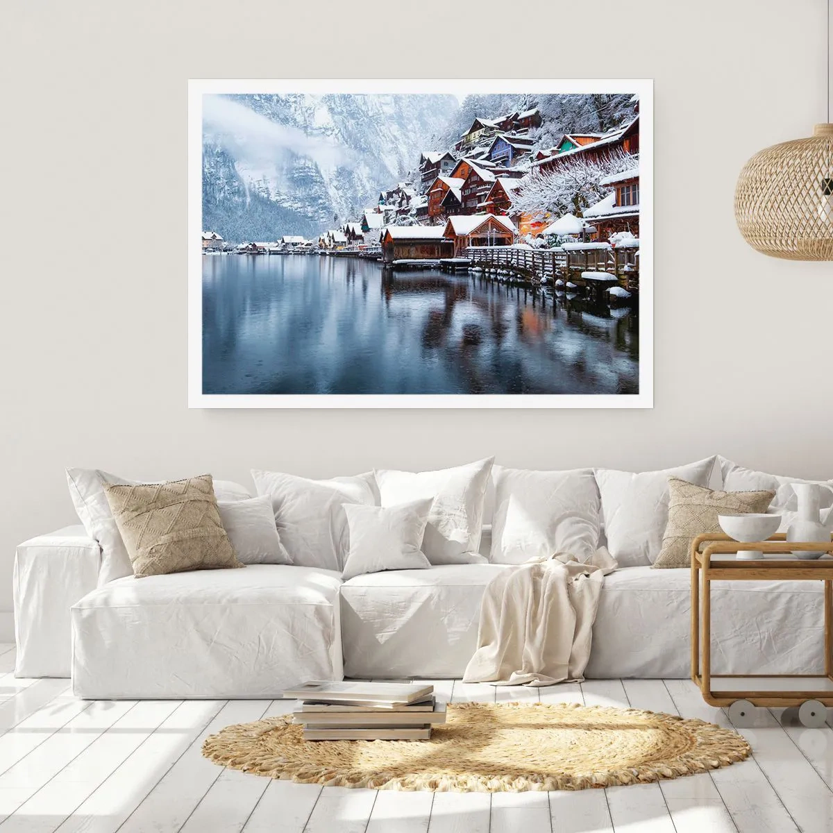 Pôster - Na decoração de inverno - 91x61 cm