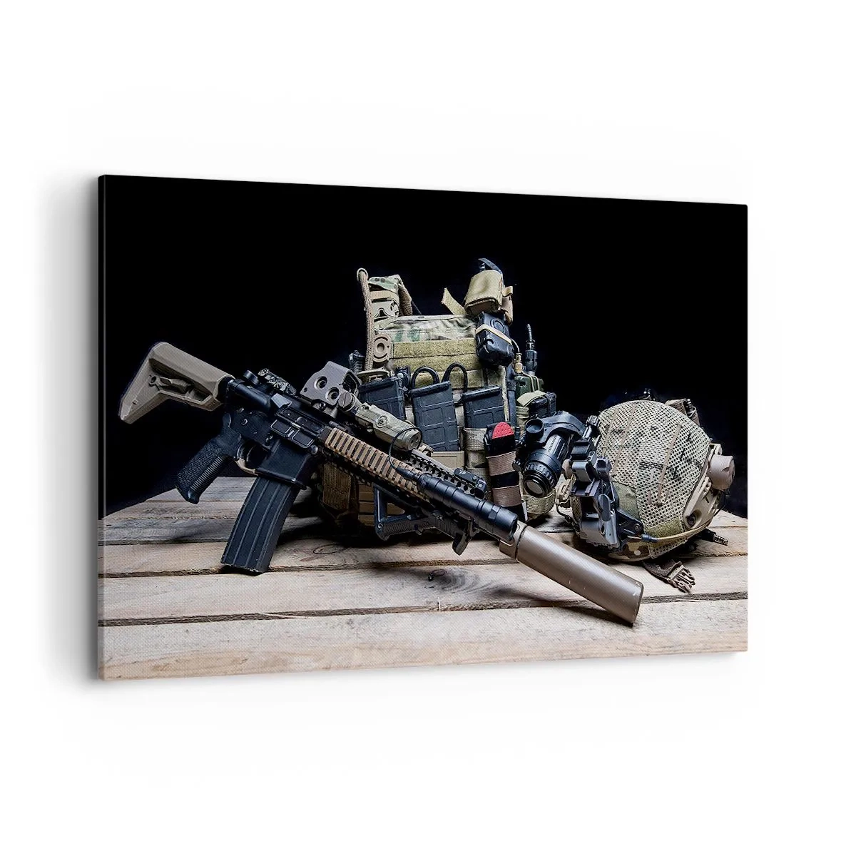 Quadro em tela - Descanse! - 120x80 cm