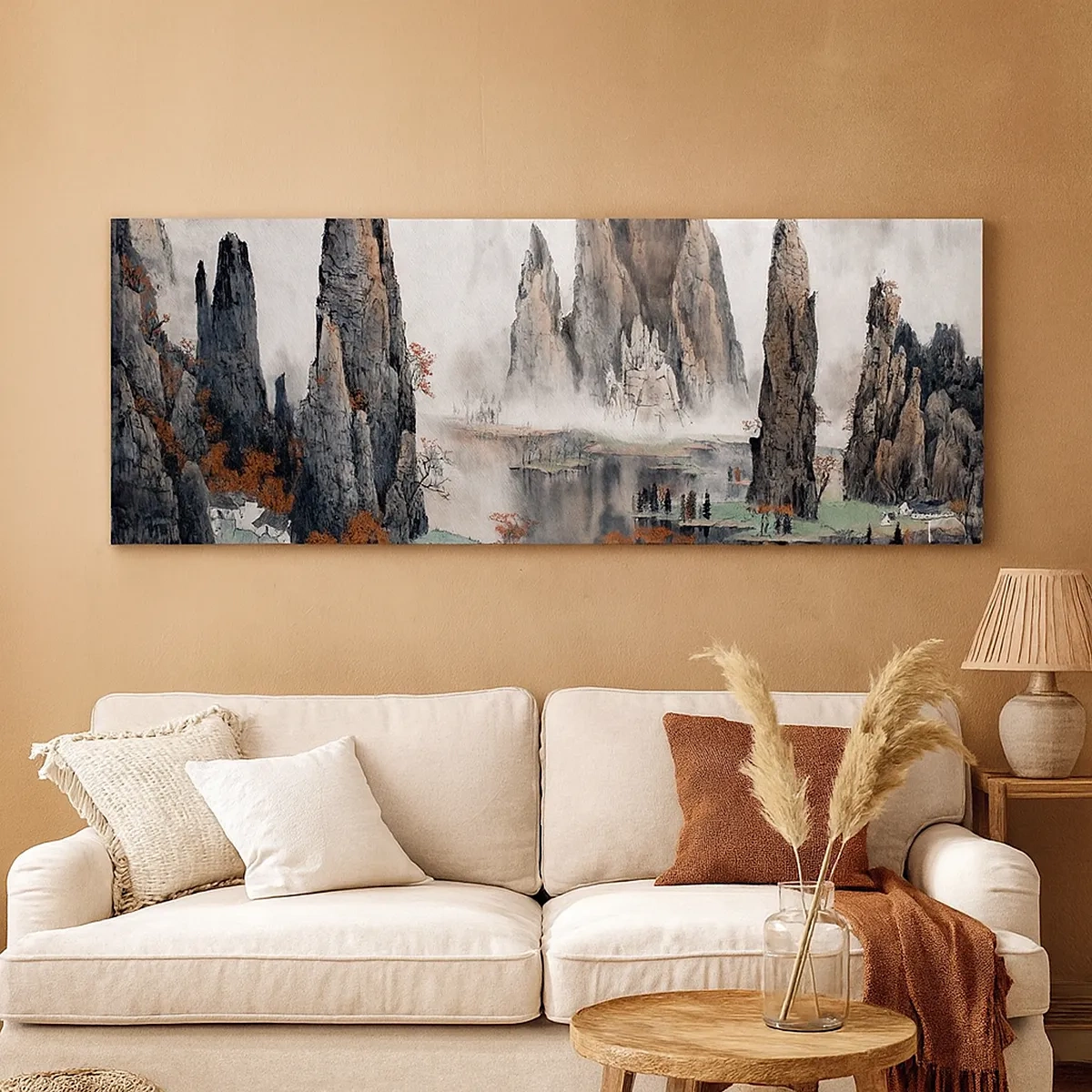 Quadro em tela - Poderosos guardiões  - 30x30 cm