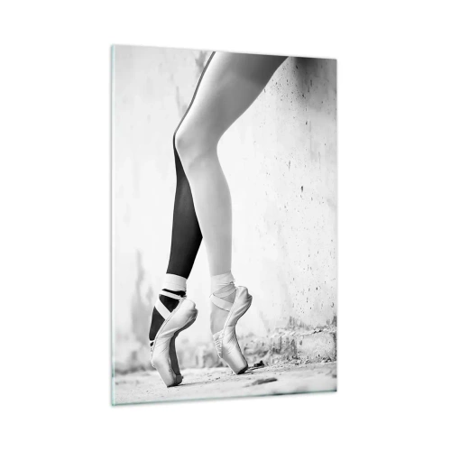 Quadro em vidro - Bailarina, voilá! - 50x70 cm