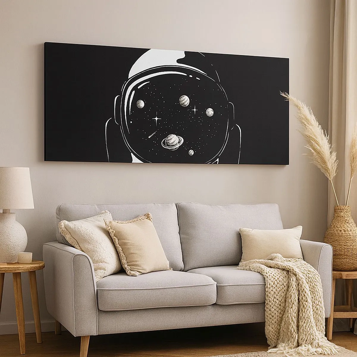 Quadro em tela - Bela Vista - 100x40 cm