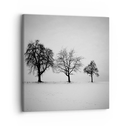 Quadro em tela - Com que sonham elas? - 30x30 cm
