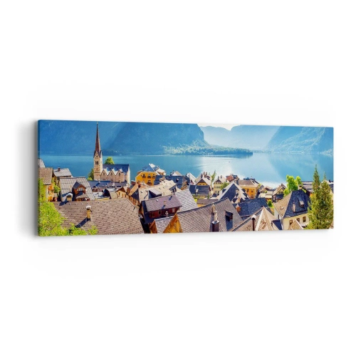 Quadro em tela - Não poderia ser mais pitoresco - 90x30 cm