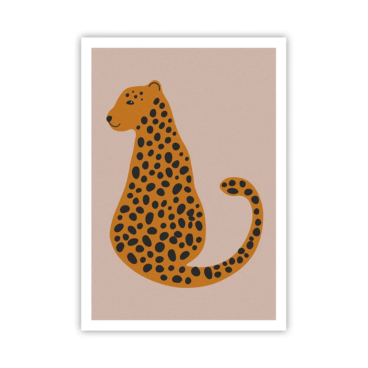 Pôster - A estampa de leopardo está na moda - 70x100 cm