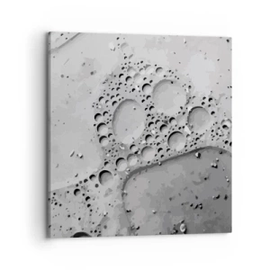 Quadro em tela - Vestígio de espuma - 70x70 cm