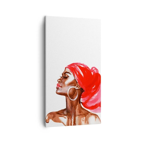 Quadro em tela - Há um vento que abre as narinas de um homem - 45x80 cm