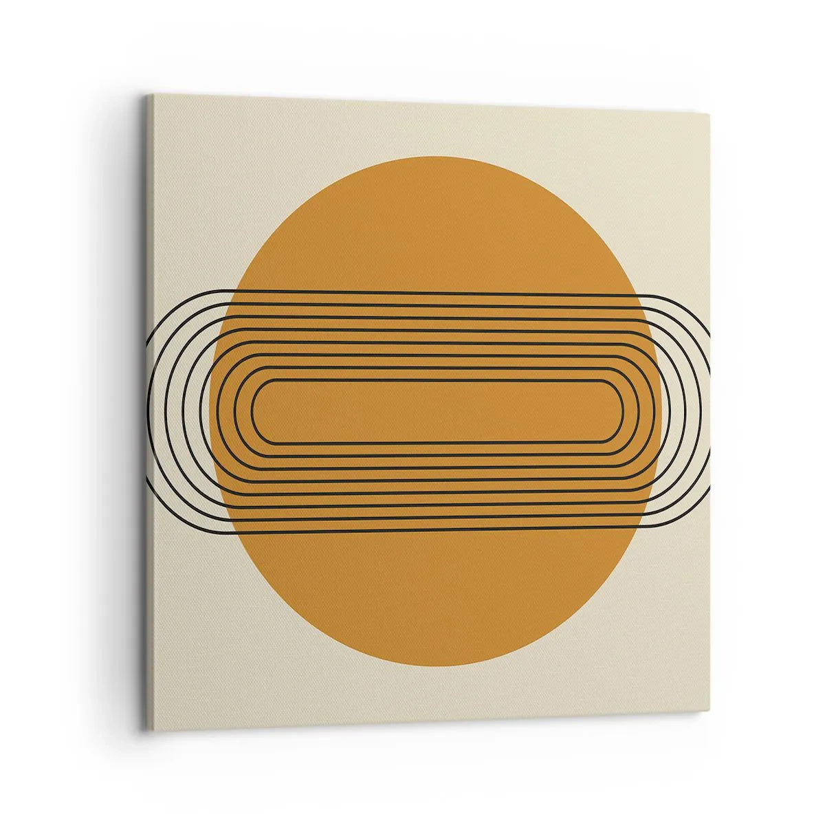 Quadro em tela - O plano perfeito - 60x60 cm